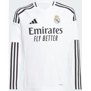 Real Madrid 24/25 Long Sleeve Home Jersey Kids