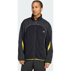 ADIDAS ORIGINALS - Funktionele Fleece-jas - Neongeel - Lichtgrijs - Donkergrijs - Zwart