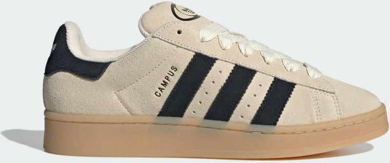 adidas - Campus - Sportschoenen - Zwart - Leer