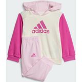 adidas Sportswear Essentials Colorblock Joggingpak Kids - Kinderen - Beige