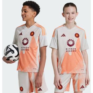 AS Roma - 24/25 Away Jersey - Kinderen - Grijs - Polyester