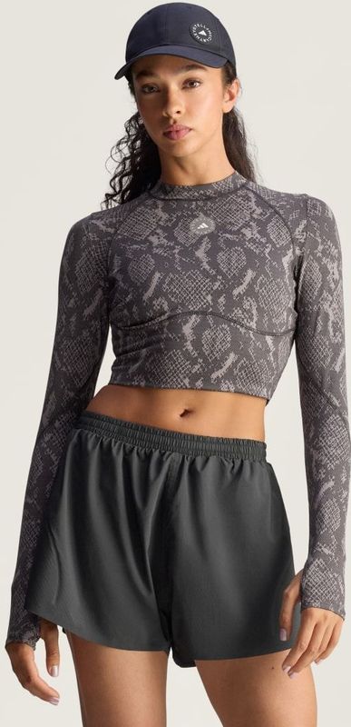 Adidas by Stella McCartney, Dames, Tops, Zwart, Maat: L