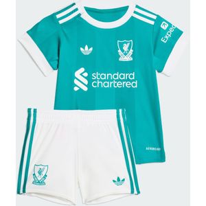 adidas - Liverpool FC 25/26 - Baby Derde Junior Set - Groen - AEROREADY