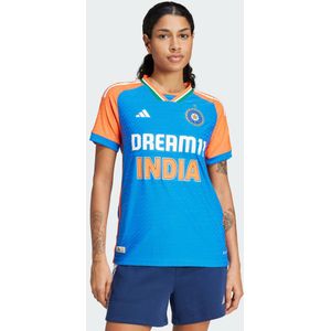 adidas Performance India Cricket T20i Shirt - Dames - Blauw