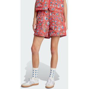 adidas Originals - Quilted Short - Rood - Korte Broeken