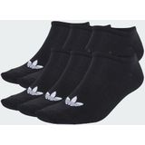 adidas Originals - Enkelsokken - 6-pack - Liner - Zwart - Sokken