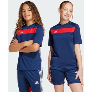 Sportshirt - Team Navy Blue / Red - 100% Polyester - Regular Fit