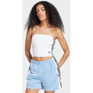 Adidas - Adicolor 3 Stripes - Tube Top - Zwart - 79% Gerecycled Polyester, 21% Elastaan