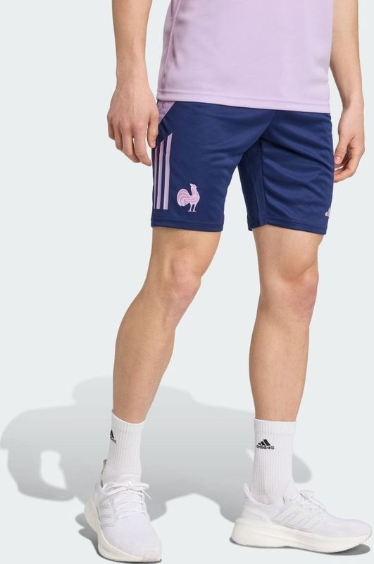 Korte Broek - Donkerblauw - Frankrijk 2025/26 - 100% Polyester