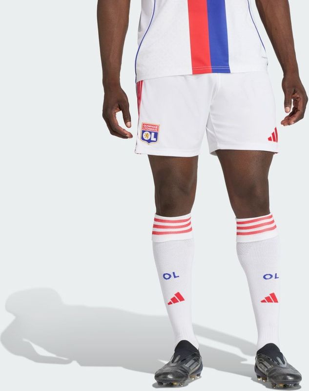 adidas - Domicile OL 2025/26 - Short - Voor Volwassen Mannen