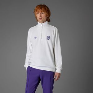 Real Madrid Terrace Icons Trui met Halflange Rits