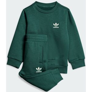 adidas - CREW SET IN - Trainingspak - Groen