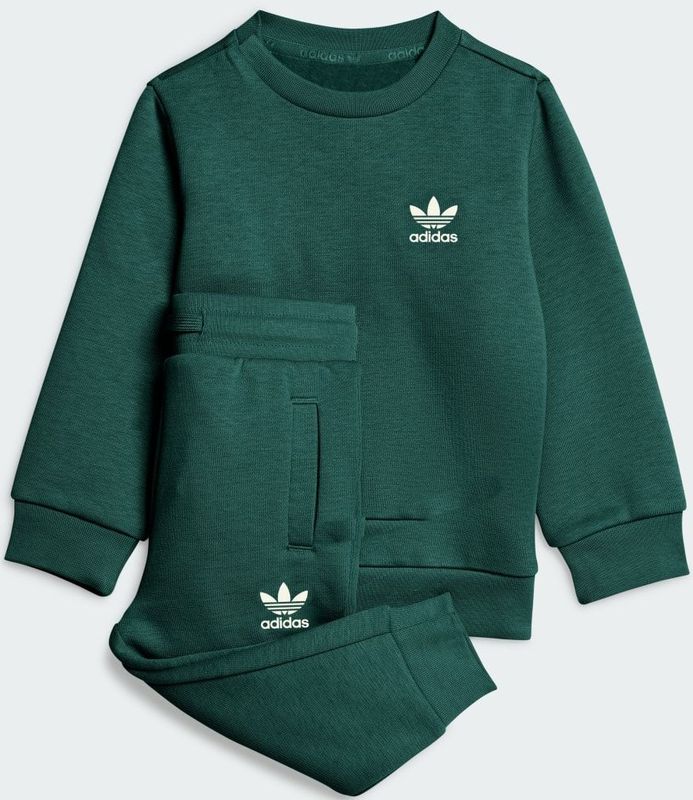 adidas - CREW SET IN - Trainingspak - Groen