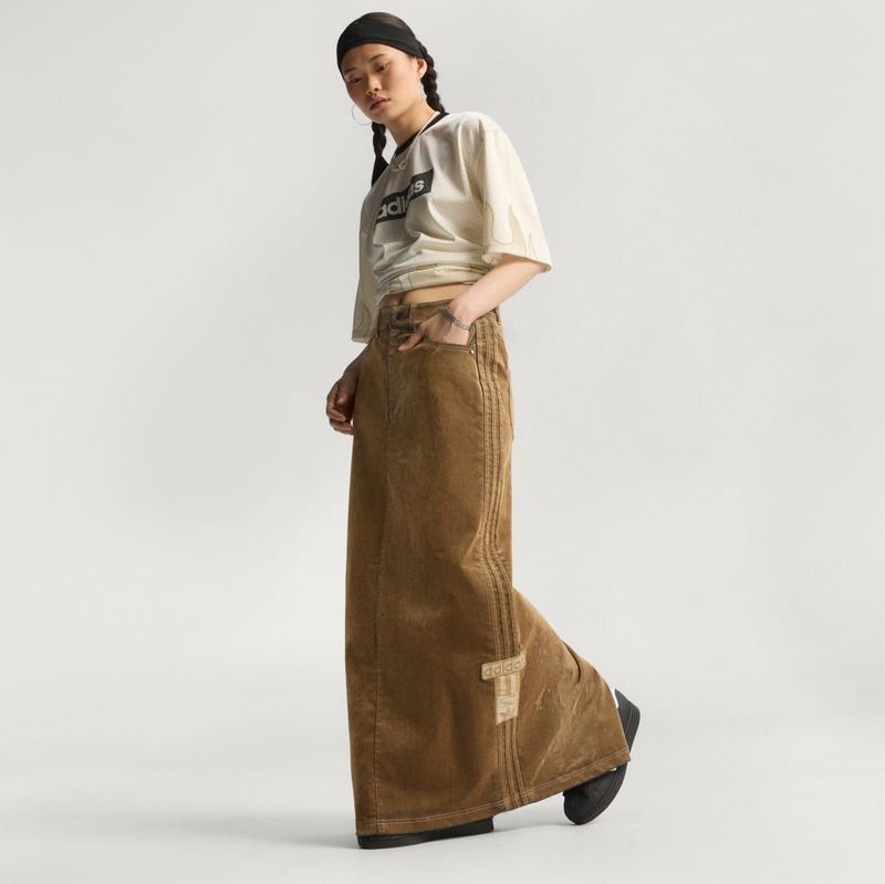 Adibreak Brushed Twill Maxi Rok