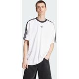 adidas - Adicolor Jacquard - T-shirt - Zwart - 100% Polyester (Gerecycled)