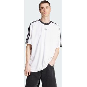 adidas - Adicolor Jacquard - T-shirt - Zwart - 100% Polyester (Gerecycled)