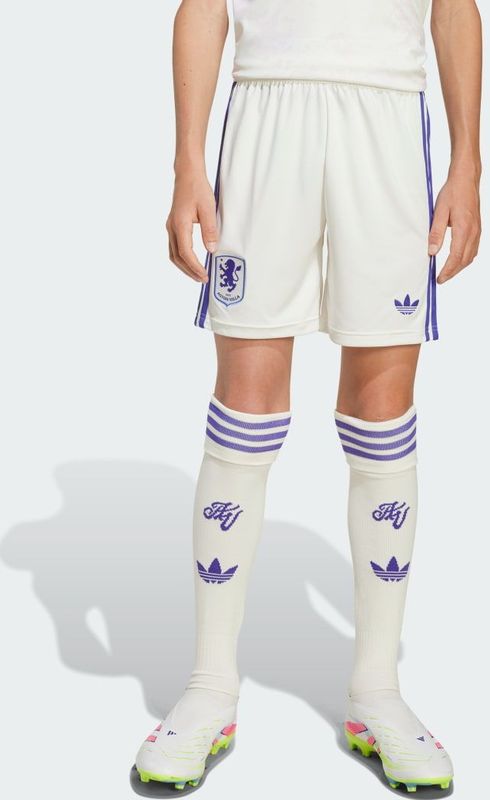 adidas Originals - Aston Villa FC 2025/26 Third Shorts - Wit - Junior