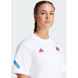 ADIDAS PERFORMANCE - Functioneel Shirt - Blauw - France Travel Z.N.E.