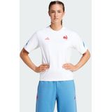 ADIDAS PERFORMANCE - Functioneel Shirt - Blauw - France Travel Z.N.E.