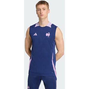 adidas Performance - Functioneel Shirt - Donkerblauw / Pruim - Mouwloos