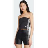 Adicolor - 3-Stripes Tube Top - Zwart - Strapless Top