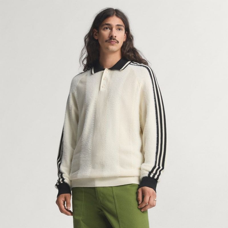 adidas - Premium Knitted Jersey - Wit - Jerseyjurken