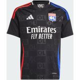 Olympique Lyonnais - 24/25 Uitshirt - Zwart - Katoen