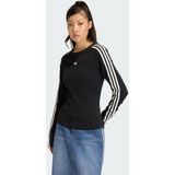 ADIDAS ORIGINALS SLIM SOLID SPIKE KNIT SWEATSHIRT
