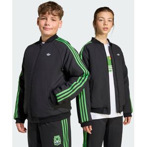 ADIDAS ORIGINALS - Tussenjas - Limoen/Zwart/Wit - x Minecraft