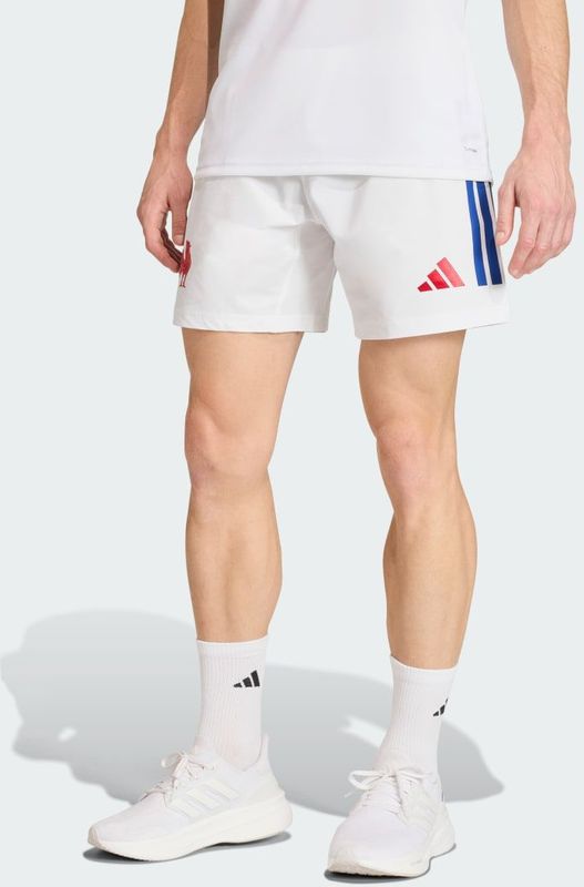 ADIDAS PERFORMANCE Sportbroek 'Frankreich'  navy / vuurrood / wit