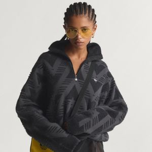 KNITTED HALF-ZIP SWEATER