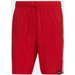 Classic-Length 3-Stripes Zwemshort