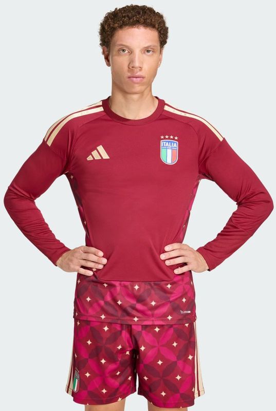 Italië 26 Thuis Keepersshirt met Lange Mouwen