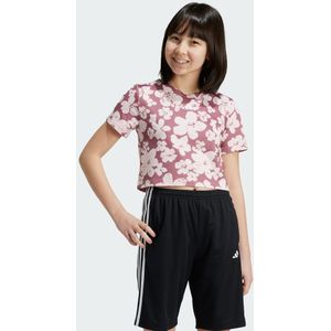 Train Essentials Seasonal Printed Cropped Training T-shirt Kids