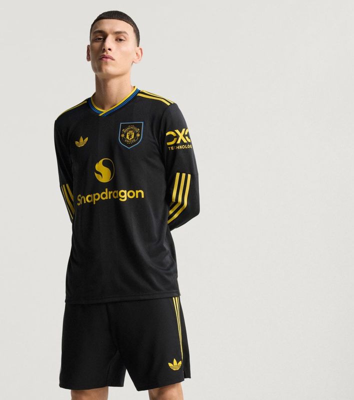 Manchester United - Derde Shirt - Lange Mouwen - 2025/26