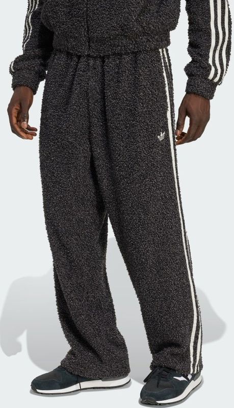 adidas - BOUCLE FIREBIRD TRACKPANT - Zwart - Sportbroek