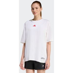 MINI EMBROIDERY OVERSIZED GRAPHIC T-SHIRT