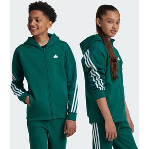 Future Icons 3-Stripes Ritsjack met Capuchon