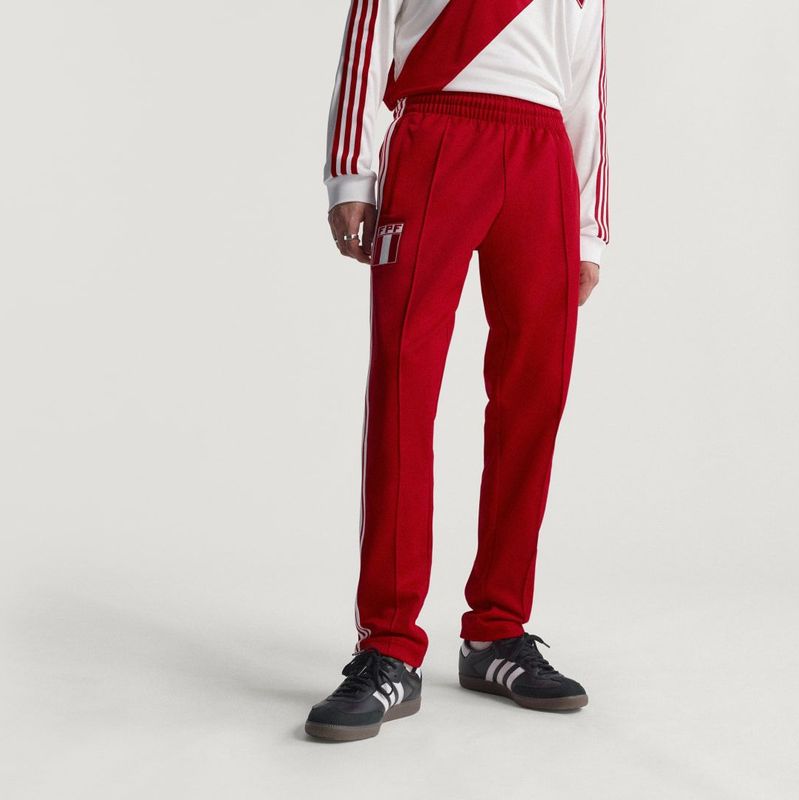 adidas - Peru - Trainingsbroek - Slim Fit - 100% Polyester - Retro Geïnspireerd