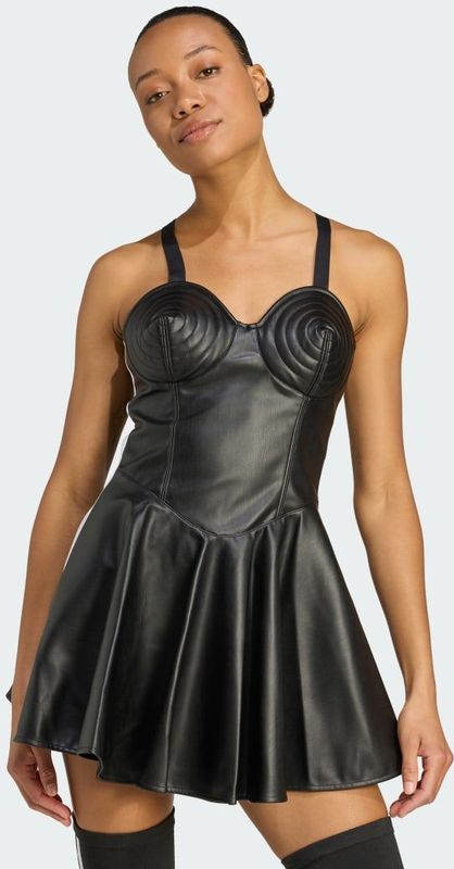 ADIDAS ORIGINALS - Jurk 'Adidas x Jeremy Scott' - Zwart - Jerseyjurken