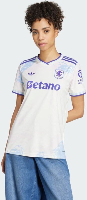 adidas - Aston Villa FC 2025/26 - Sportshirt - Wit - Dames
