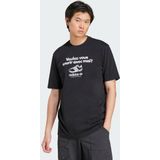 ADIDAS ORIGINALS - Shirt - Zwart/Wit - Graphic - T-shirt