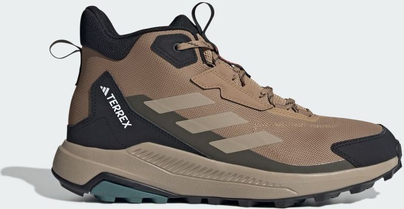 adidas heren Terrex Anylander Mid Hiking Shoes, cardboard/blanch cargo/shadow olive, 45 1/3 EU