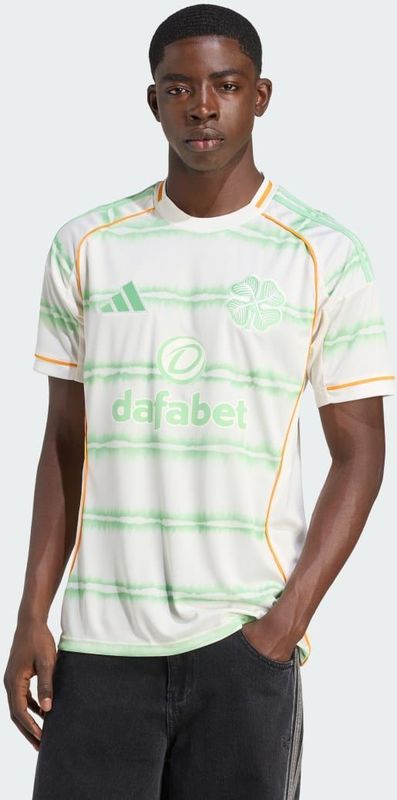 adidas - Celtic 2025/26 - T-shirt - Wit - Heren