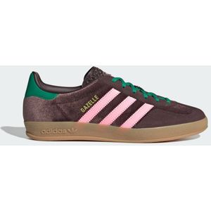 Adidas - Gazelle Indoor W - Sportschoenen - Bruin - Suède