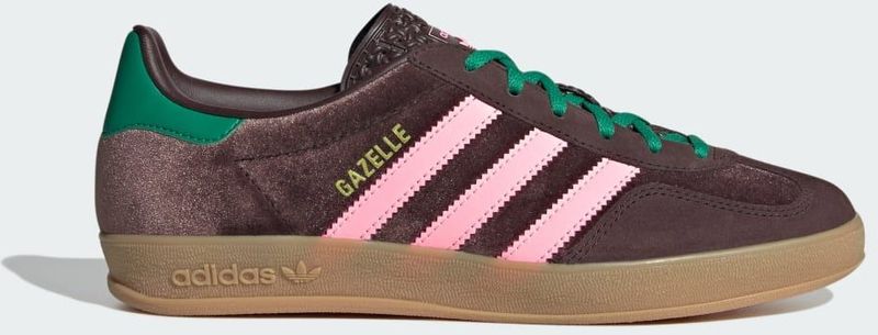 Adidas - Gazelle Indoor W - Sportschoenen - Bruin - Suède