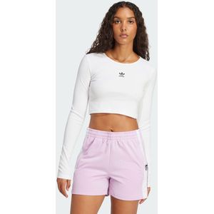 adidas - Longsleeve T-shirt - Zwart - Katoen/Viscose/Elastaan