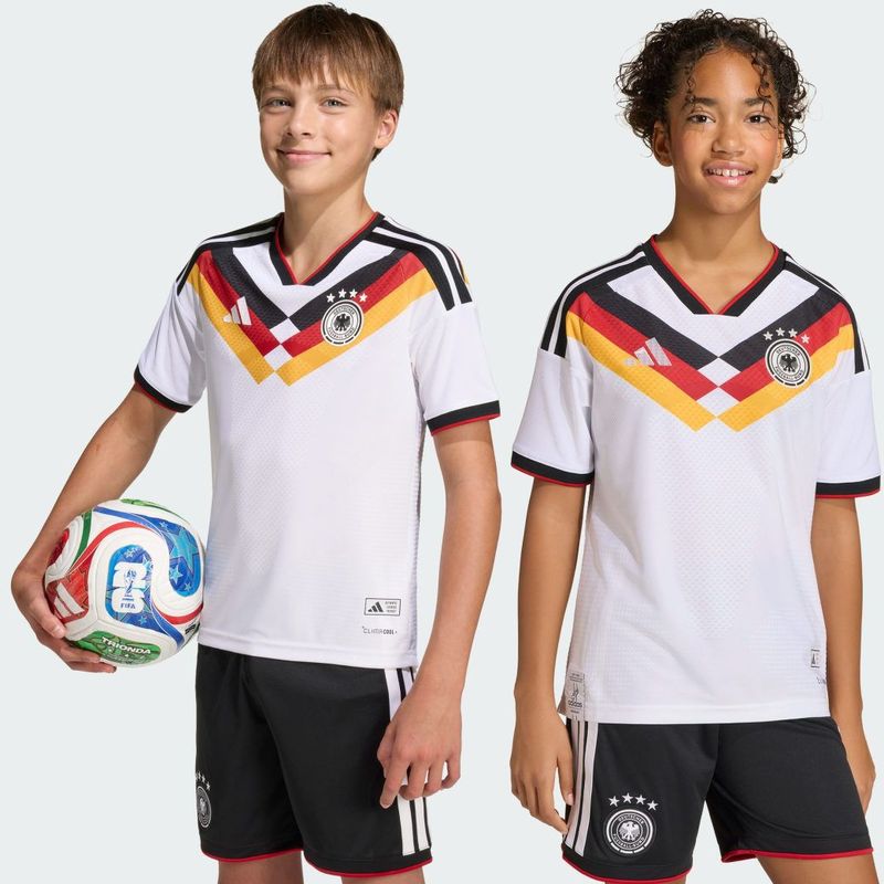 Duitsland 26 Authentiek Thuisshirt Kids