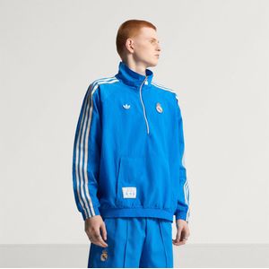 adidas - Real Madrid Terrace Icons - Sweatshirt - Halve Rits