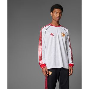 Manchester United - '91 Away Long Sleeve Jersey - Wit - Longsleeves